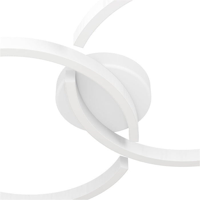 Modern White LED Ceiling Light Stylish Indoor Lighting for Any Room