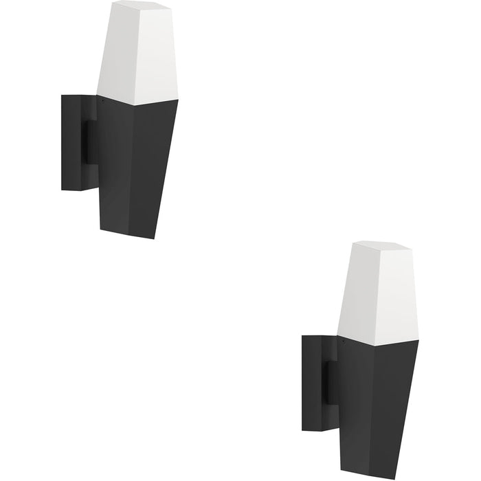 2 PACK Stylish Modern Black Wall Light for Indoor Spaces Enhance Your Home Decor
