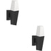 2 PACK Stylish Modern Black Wall Light for Indoor Spaces Enhance Your Home Decor