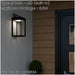 Stylish Modern Black Wall Light for Indoor Home Decor Model 901083