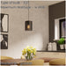 Stylish Modern Black Pendant Light for Indoor Ceilings Perfect Home Illumination