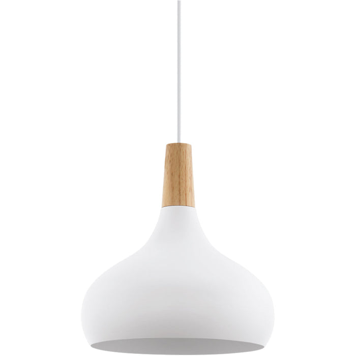 2 PACK Stylish Modern White Pendant Ceiling Light for Indoor Spaces