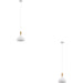 2 PACK Stylish Modern White Pendant Ceiling Light for Indoor Spaces