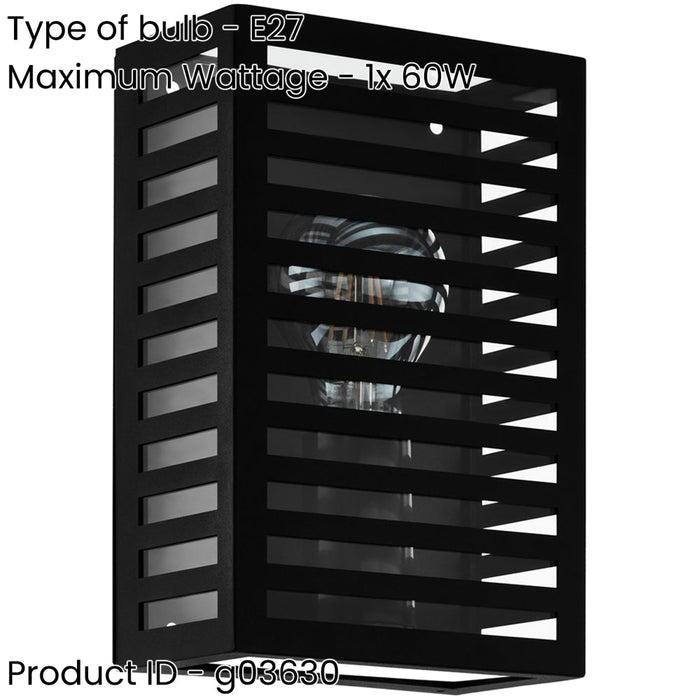 Elegant Modern Black Indoor Wall Light for Home Decor Model 900136