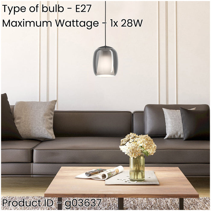 Stylish Modern Black Pendant Light for Indoor Ceilings Perfect Home Lighting Solution