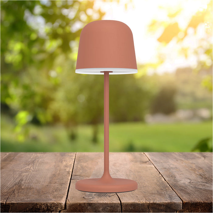 Stylish Modern Orange LED Table Lamp for Indoor Home Decor