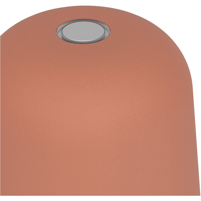 Stylish Modern Orange LED Table Lamp for Indoor Home Decor