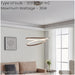 Stylish Sandy Pendant Light Modern LED Indoor Ceiling Fixture for Home Decor
