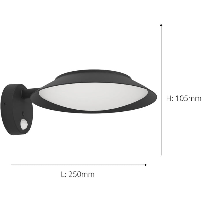 Sleek Modern Black Wall Light for Indoor Home Decor Stylish and Functional Lighting