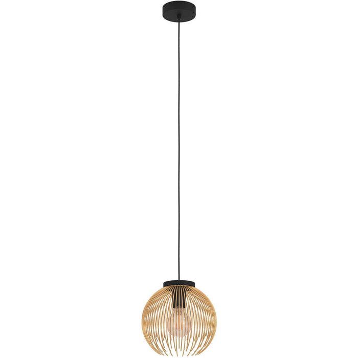 Elegant Modern Black and Gold Single Pendant Ceiling Light for Stylish Interiors