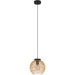 Elegant Modern Black and Gold Single Pendant Ceiling Light for Stylish Interiors