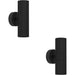 2 PACK Stylish Modern Black Wall Light for Indoor Spaces Perfect Home Lighting Solution