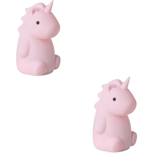 2 PACK Stylish Modern Pink Table Lamp for Indoor Home Décor