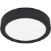 Sleek Modern Black LED Ceiling Light for Indoor Spaces Minimalist Design