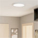 Stylish 27cm White LED Ceiling Light for Modern Indoor Spaces