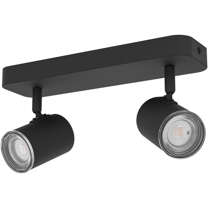 Sleek Modern Black LED Ceiling Spotlight for Stylish Bathrooms