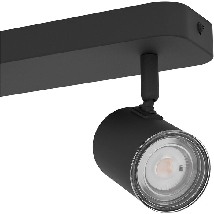 Sleek Modern Black LED Ceiling Spotlight for Stylish Bathrooms