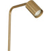 2 PACK Stylish Modern Brushed Brass Floor Lamp GU10 Indoor Lighting Solution