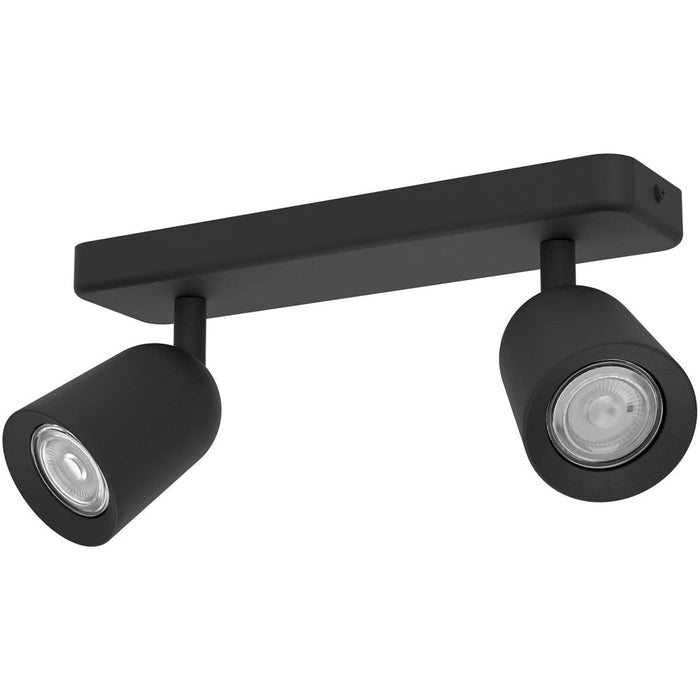 Sleek Black LED Ceiling Spotlight for Modern Indoor Rooms