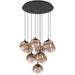 Stylish Modern Black Pendant Ceiling Light for Home Interiors
