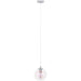 Sleek Modern Chrome E27 Single Pendant Light for Stylish Indoor Spaces