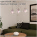 Stylish Modern Chrome Triple Pendant Ceiling Light with E27 Fitting for Contemporary Interiors