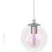Stylish Modern Chrome Triple Pendant Ceiling Light with E27 Fitting for Contemporary Interiors