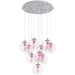 Stylish Modern Chrome Pendant Light E27 for Contemporary Indoor Spaces