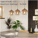 Stylish Modern Black Pendant Light for Indoor Ceiling Decoration