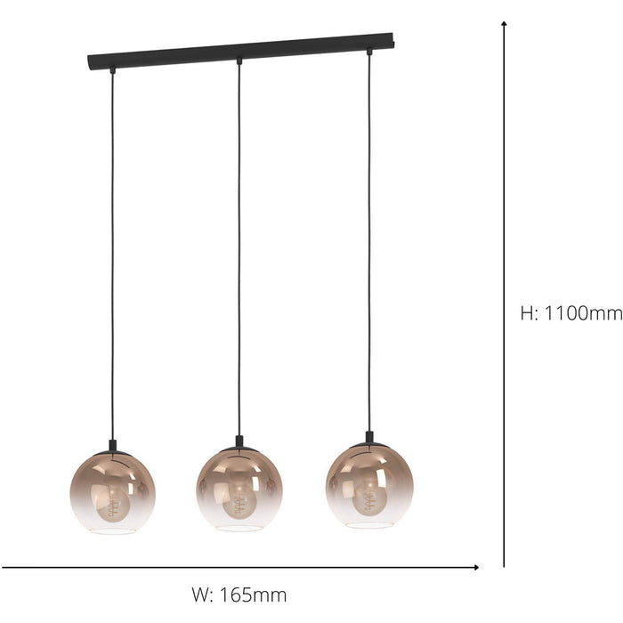 Stylish Modern Black Pendant Light for Indoor Ceiling Decoration