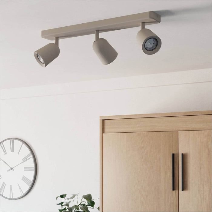 Stylish Sandy Triple Ceiling Spotlight for Indoor Home Decor