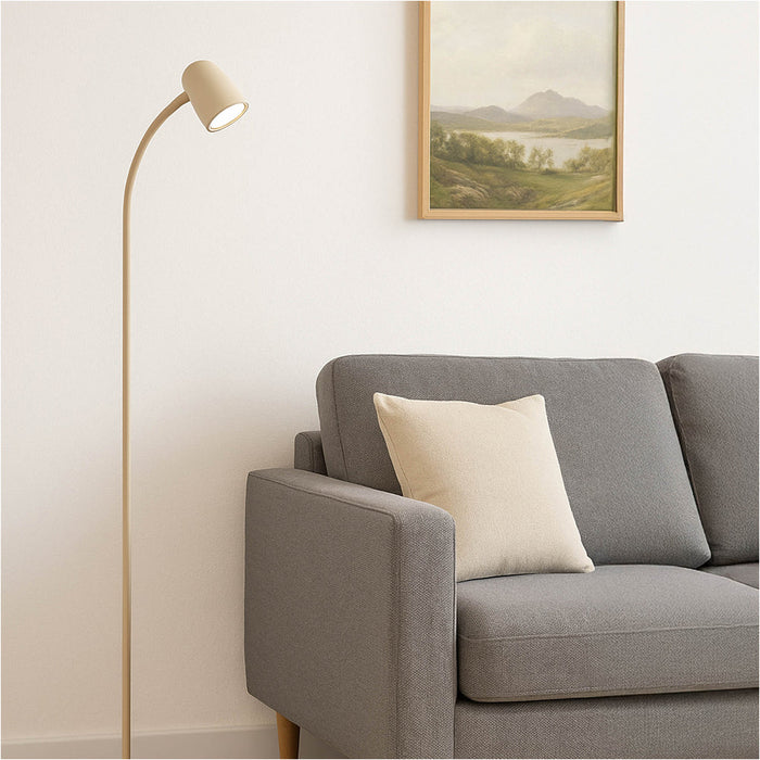 2 PACK Stylish Sandy Floor Lamp for Modern Home Décor Elegant Indoor Lighting Solution