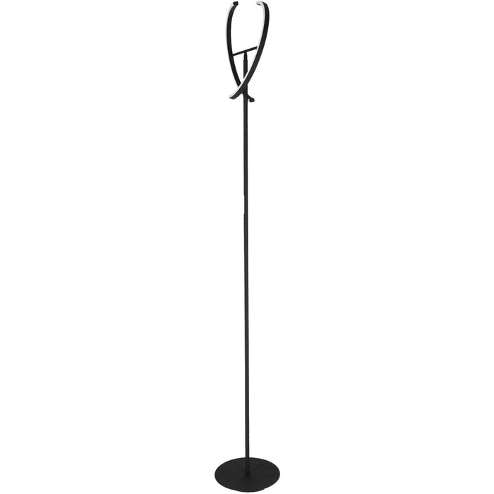 Stylish Modern Black LED Floor Lamp for Home and Indoor Spaces