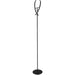Stylish Modern Black LED Floor Lamp for Home and Indoor Spaces