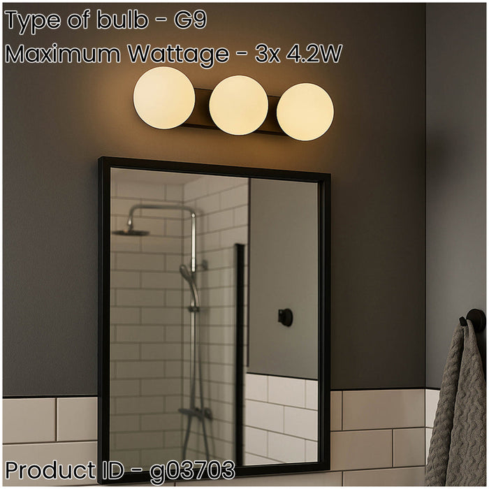 Stylish Modern Black Triple LED Ceiling Light for Contemporary Indoor Spaces