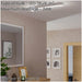 Sleek Modern White LED Ceiling Light for Contemporary Indoor Spaces