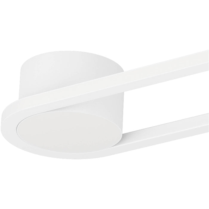 Sleek Modern White LED Ceiling Light for Contemporary Indoor Spaces