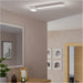 Sleek Modern White LED Ceiling Light for Contemporary Indoor Spaces