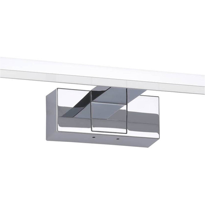 Sleek 60cm LED Chrome Mirror Wall Light for Modern Bathroom Decor