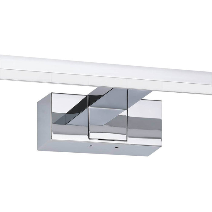 2 PACK Sleek Modern Chrome Mirror Wall Light 60cm LED Fixture for Stylish Bathrooms
