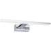 Sleek Modern Chrome Mirror Wall Light 60cm LED Fixture for Stylish Bathrooms