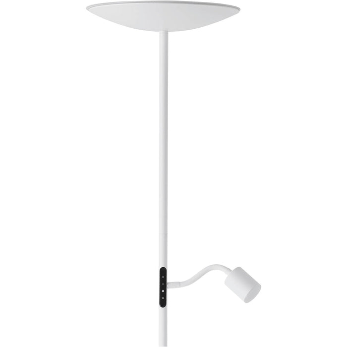 Sleek Modern White LED Floor Lamp for Stylish Indoor Lighting
