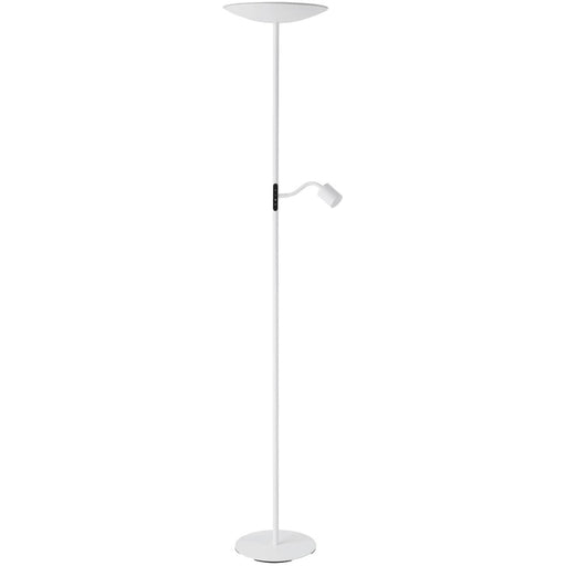 Sleek Modern White LED Floor Lamp for Stylish Indoor Lighting