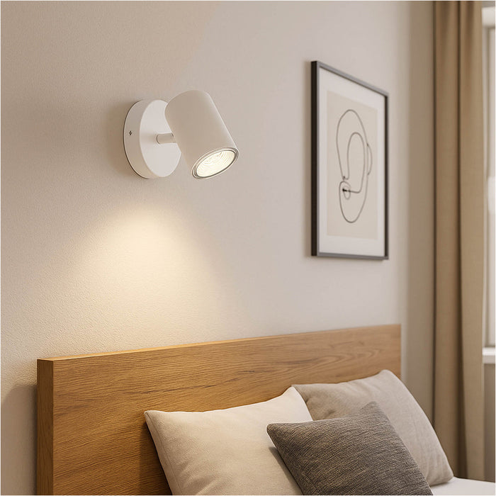 Sleek White GU10 Bathroom Ceiling Spotlight Modern Design for Elegant Homes