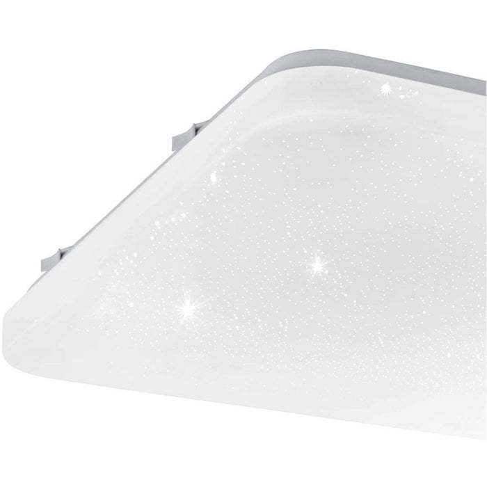 2 PACK Stylish Modern White Square LED Ceiling Light for Indoor Bathroom