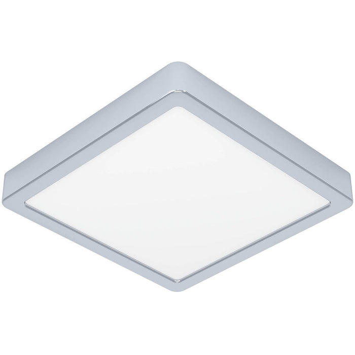 Stylish 22cm Chrome Square LED Ceiling Light for Modern Indoor Spaces