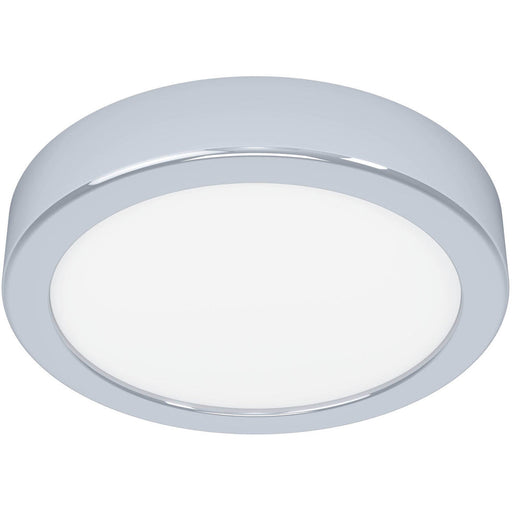 Sleek Modern Chrome Round LED Ceiling Light for Indoor Spaces