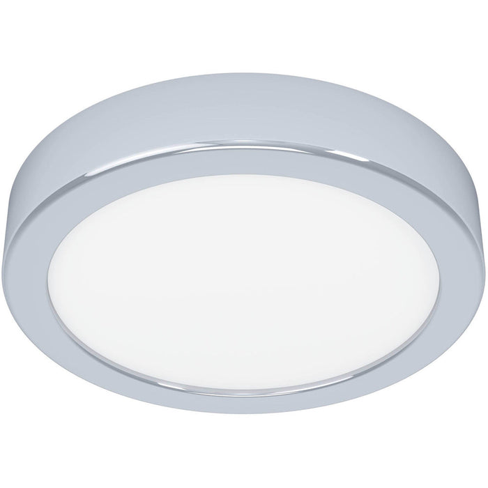 Sleek Modern Chrome Round LED Ceiling Light for Indoor Spaces