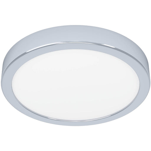 Stylish Modern Design Chrome Round Ceiling Light 21cm with LED for Indoor Spaces