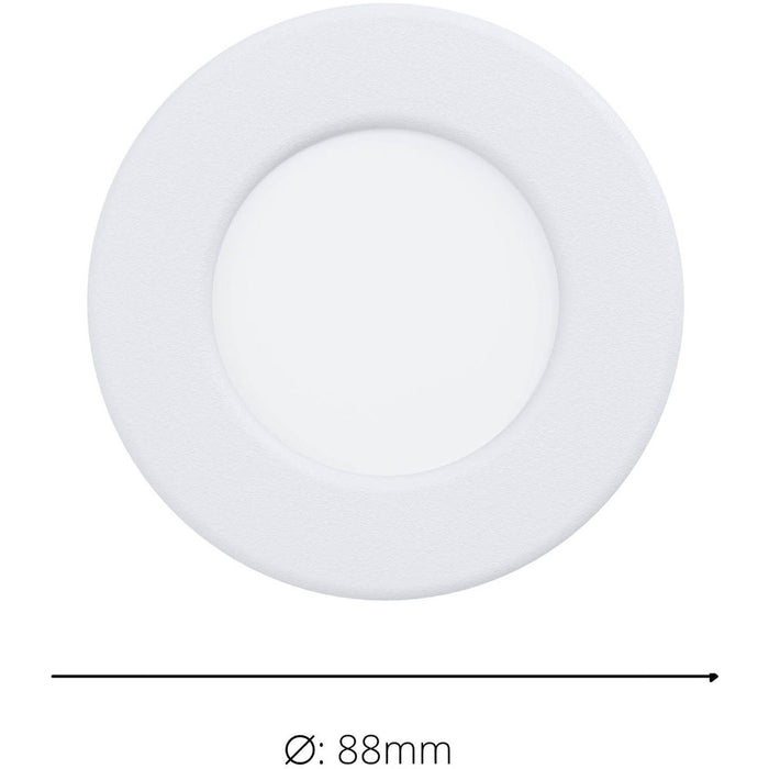 Sleek Modern Design LED Ceiling Light in White for Indoor Spaces